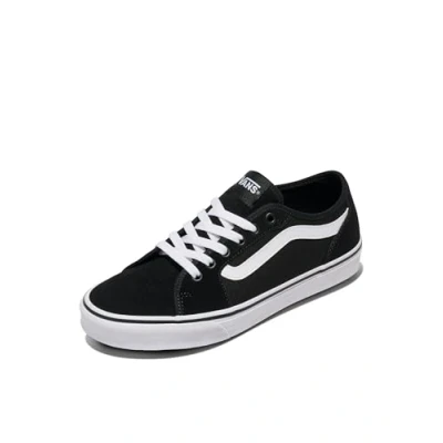Image of Vans Men&#039;s Filmore Decon Sneaker, (Suede/Canvas) blk/White, 5.5 UK