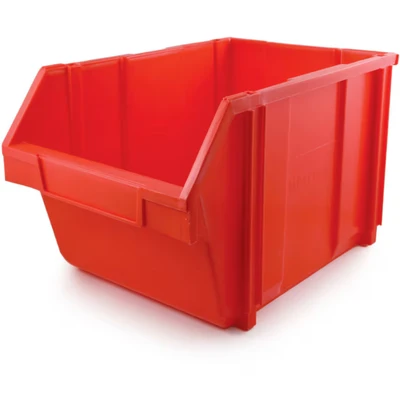Image of Matlock MTL5 Plastic Storage Bin Red