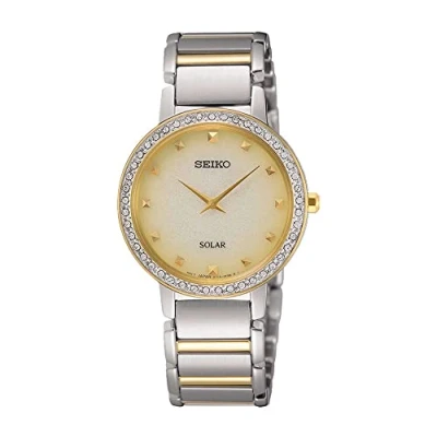 Image of Seiko Ladie&#039;s Analogous Quartz Watch with Stainless Steel Strap SUP448P1