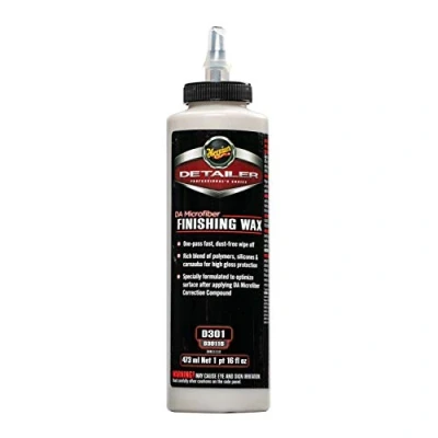 Image of Meguiar&#039;s D30116 Detailer DA Microfibre Finishing Car Wax 473ml