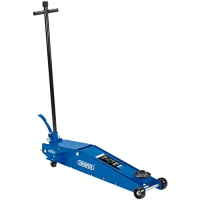Image of Draper Long Chassis Trolley Jack, 2 Tonne