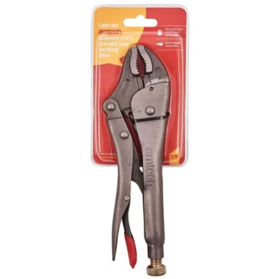 Image of Amtech 250mm (10&quot;) Curved Jaw Locking Pliers