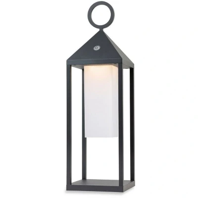 Image of Aruba LED Table / Floor Lantern Graphite IP54