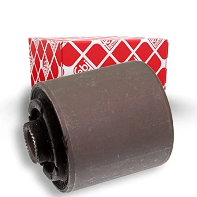 Image of 0K2A134460, 0K2C034460, oK2A134460, oK2C034460 Arm Bushes FEBI BILSTEIN 41598 Front Axle Left, Lower, Front, Right Rubber Metal Mount