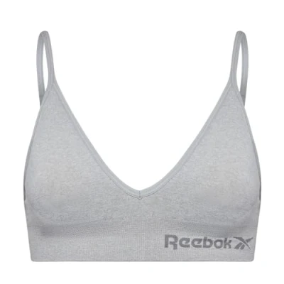 Image of Womens Reebok Seamless Bra JUSTINE Grey Marl