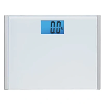 Image of Eat Smart Precision Plus Scale, Wide Body Bath Scale for Weight, White