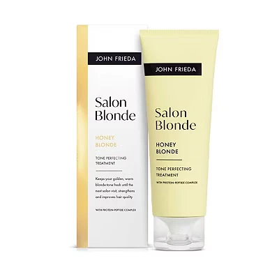 Image of John Frieda Salon Blonde Tone Perfecting Treatments Honey 120ml