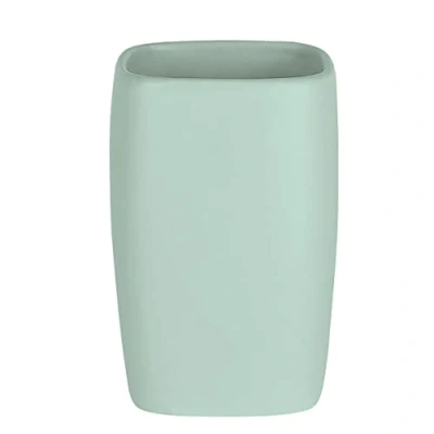 Image of Spirella Toothbrush Holder Retro 7 x 11 cm Pastel Green