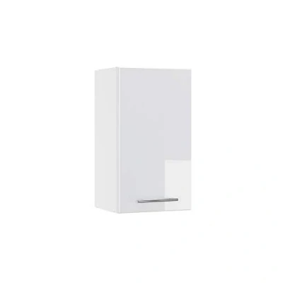 Image of Vicco Wall cabinet Fame Line, White High Gloss/White, 40 cm