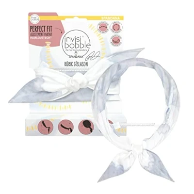 Image of invisibobble Bandana Rúrik Gíslason Be You Tiful I Elastic Hair Band Pastel with Spiral Scrunchie Headband Women and Men Accessories Designed in Munich