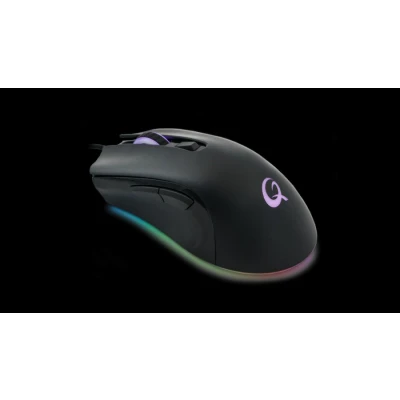 Image of Q PAD DX120 RGB Laser Gaming Mouse Black, Black