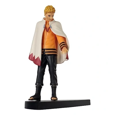 Image of Banpresto Figure Statue UZUMAKI NARUTO HOKAGE 20th Anniversary BAN19134 Height 16cm Multicolor