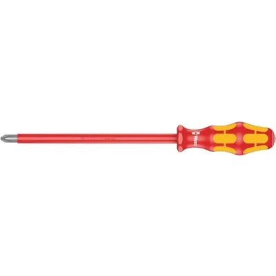 Image of Wera 05006158001 4 x 200 mm &quot;162i PH VDE&quot; Insulated Screwdriver for Phillips Screws Silver