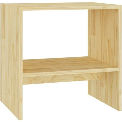 Image of vidaXL Bedside Cabinet 40x30.5x40 cm Solid Pinewood