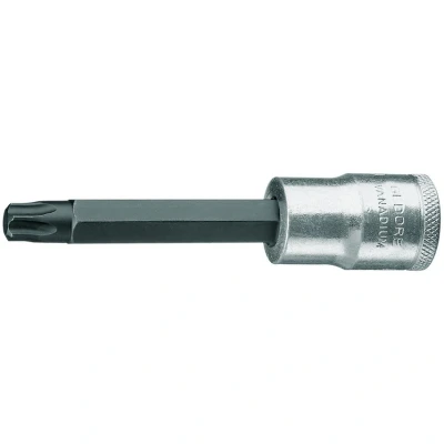 Image of GEDORE Screwdriver Bit 1/2 Inch Long Inner Torx T70, 1 Piece, ITX 19 L T70 100