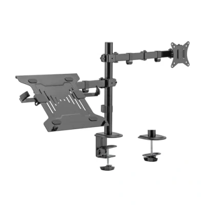 Image of AISENS DTL32TSR 193 Swivel and Tilt Table Stand for Laptop Monitor/TV 9 kg of 17 32, Black