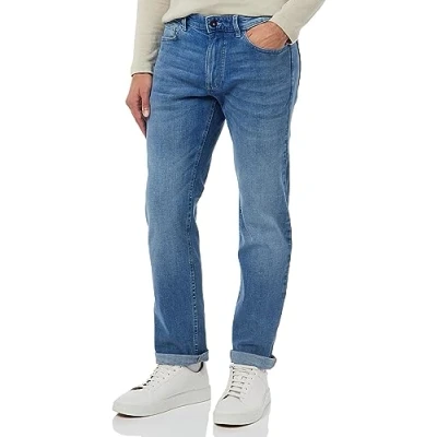 Image of camel active Men&#039;s 488325/2d56 Jeans, Blue (Dark Indigo), 34 W/32 L
