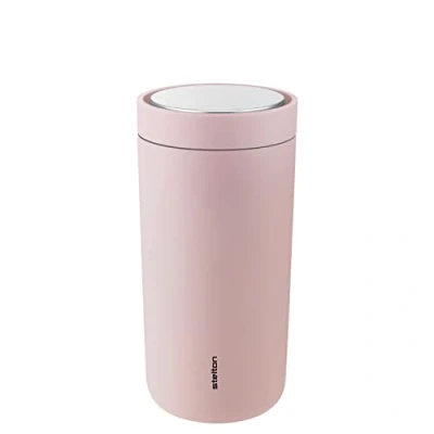 Image of Stelton 685 36 Thermal Mug, Plastic, Soft Rose