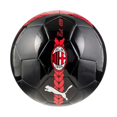 Image of Puma ACM Prematch Unisex Club wear, Size: 5, Black/for all time red