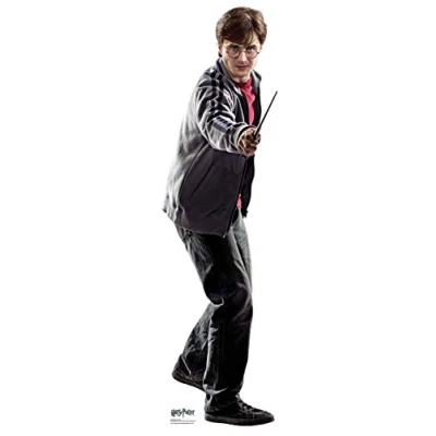 Image of STAR CUTOUTS SC1958 (Daniel Radcliffe) Lifesize Cardboard Cutout Potter Party Theme, Harry Mini, 92 x 25 cm