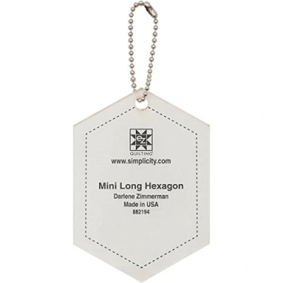 Image of EZ Quilting Mini Long Hexagon Acrylic