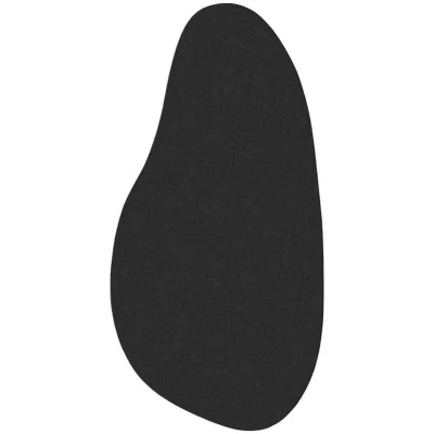 Image of vidaXL Rug &quot;HUARTE&quot; Short Pile Soft and Washable Black 100x200 cm