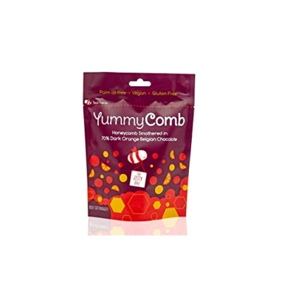 Image of Yummycomb Milk Chocolate Bar, 35g Pack of 12