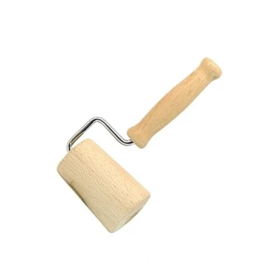 Image of Fackelmann Fair Beech Pastry Roller, Wood, Beige, 17 x 8 4.5 cm