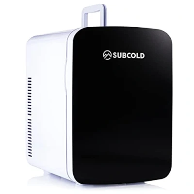 Image of Subcold Ultra 15 Mini Fridge Cooler &amp; Warmer 3rd Gen 15L capacity Compact, Portable and Quiet AC+DC Power Compatibility (Black)