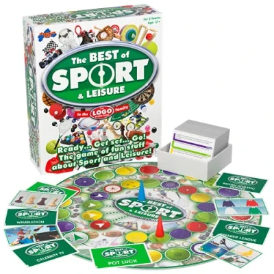 Image of Drumond Park LOGO Best of Sport and Leisure Board Game, Game for Sports Fans, Family Games Adults the whole Family, Suitable from 12 Years+, Multicoloured, T73294