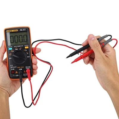 Image of TOPINCN An8009 Digital Multimeter Handheld Portable Auto Range True Rms Ac/Dc Voltage Electronic Meter Backlight Lcd Display