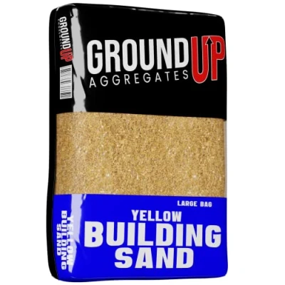 Image of Yellow Building Sand 23kg Poly Bag