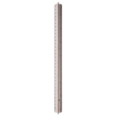 Image of Amtech P4985 300mm (12&quot;) Aluminium Scale Ruler