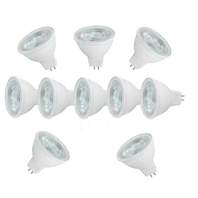 Image of OUGEER MR16 LED Bulb 6W GU5.3 Light,60W Halogen Light Equivalent, Warm White 3000k Spotlight, 600 Lumen Non dimmable AC220 240v (Pack of 10)