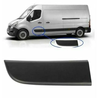 Image of Front Left Door Side Cover Moulding Panel Compatible for Master III, Movano B, NV400 2011 2019 OE: 808210166R