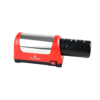 Image of Grunwerg ES 103DD Electric Knife Sharpener, Ceramic, Silver