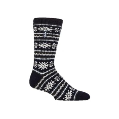 Image of HEAT HOLDERS Mens Lite Nordic Thermal Winter Socks (UK, Numeric, 6, 11, Regular, Navy)