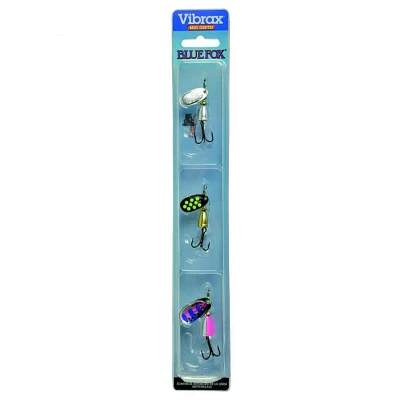 Image of Blue Fox Kit Vibrax Trout 3 pcs Spinner