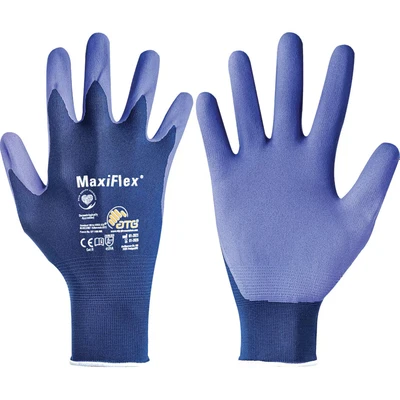 Image of Atg 34 274 MaxiFlex Elite Palm Coated K/W Gloves SZ.6