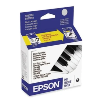 Image of Epson Black Ink Cartridges S020093