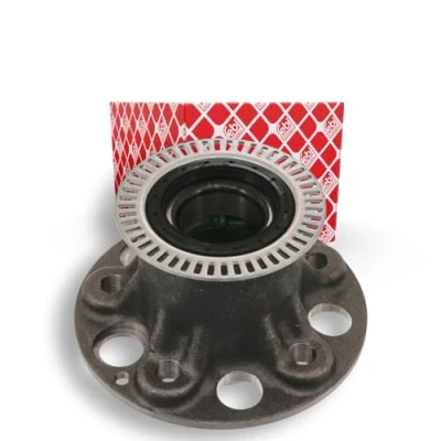 Image of 2203300725, A2203300725 wheel hub FEBI BILSTEIN 30945 67mm Bearing integrated into hub, with ABS sensor ring, Front Axle