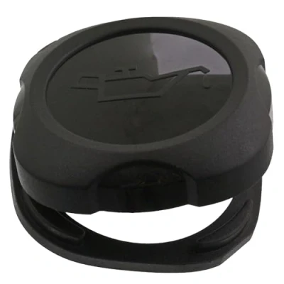 Image of 11127560482 Cap, oil filler FEBI BILSTEIN 46214 black with seal ring BMW: 3 Saloon, Coupe, X3