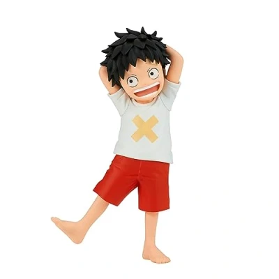 Image of BANPRESTO One Piece Film: Red DXF The Grandline Series Monkey D. Luffy Children Statue