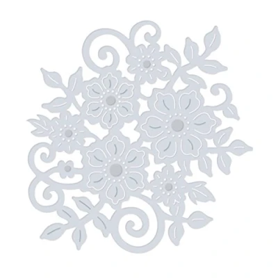 Image of Sweet Dixie 1 x Floral Posy Die, Grey, Medium