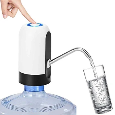 Image of HSIULMY Water Bottle Pump,Portable Electric Dispenser, USB Charging Automatic Drinking Mini Dispenser Pump, Tap for 5 Gallon