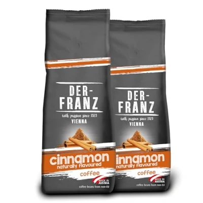 Image of Der Franz Coffee, flavoured with Cinnamon, ground, 2 x 500 g