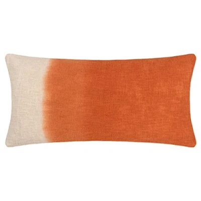 Image of furn. Mizu Rectangular Cushion Cover,Amber,30 x 65cm