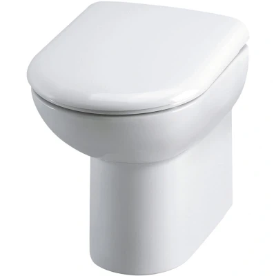 Image of Comfort Height Back To Wall Toilet Pan 440mm x 370mm 530mm