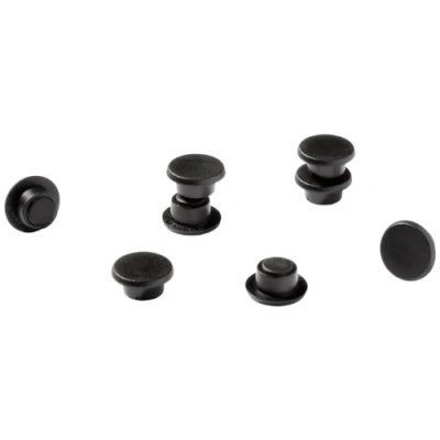 Image of Durable 470201 Magnets 21 mm 210 p Black (Pack of 6)