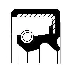 Image of 55195339 Seal CORTECO 19016528B NBR (nitrile butadiene rubber)